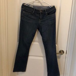 Gap real straight jeans size 29/8